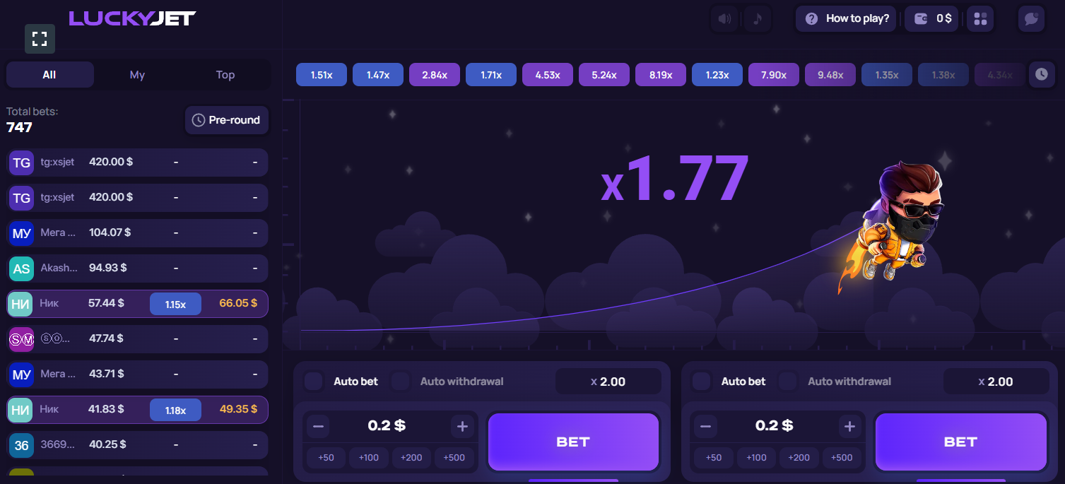  Lucky Jet 1win tj